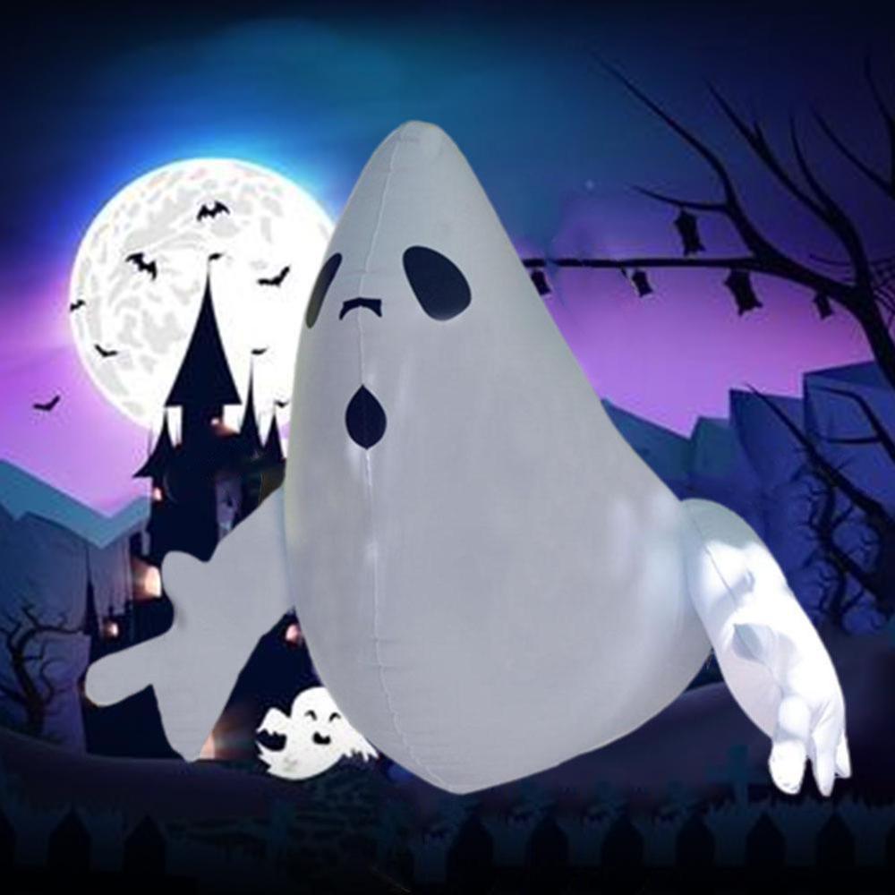 Halloween PVC Inflatable Animated Ghost Outdoor Yard Supplies mall Halloween Party Shopping Decoration C2R9