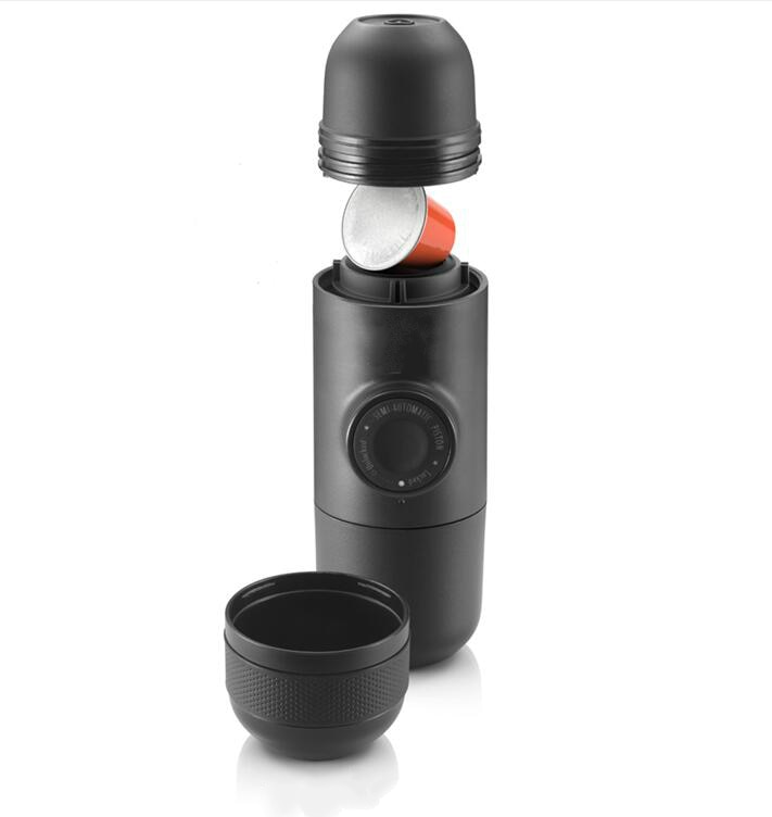 Handleiding Koffiezetapparaat Hand Druk Draagbare capsules koffie machine voor Nespresso Capsules