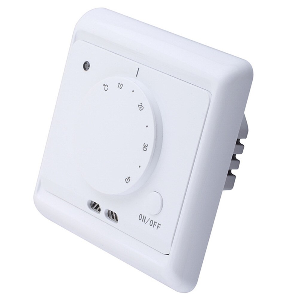 Smart Temperature Controller Thermostat AC200~240V Electric Floor Heating Temperature Regulator Knob Room Thermostat
