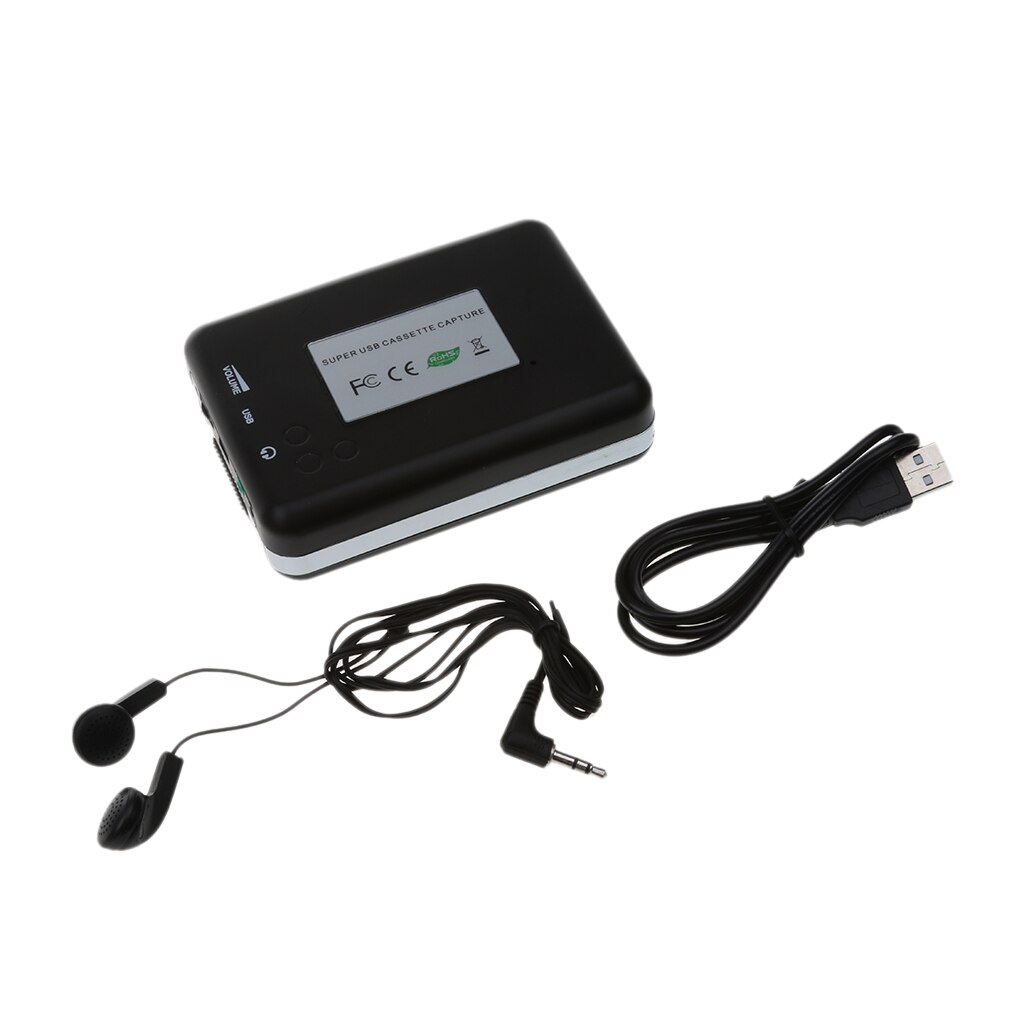 Draagbare Usb Tape Cassette Naar Pc/MP3 Converter Adapter Muziekspeler