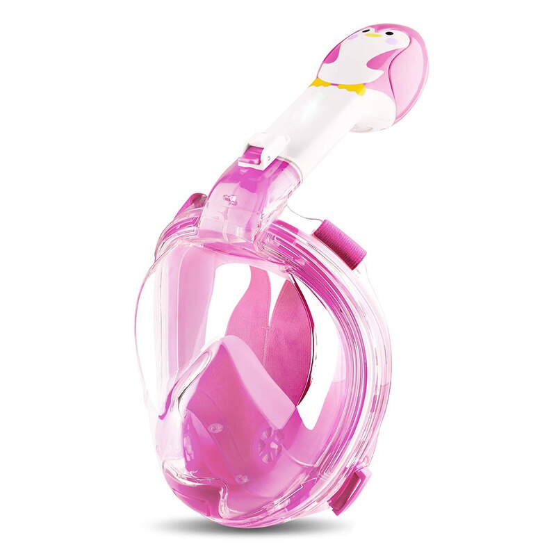 Dykkermaske for barn undervannsdykkermaske anti-tåke hel-tørr svømmemasker trygge vanntette snorkelmasker for barn