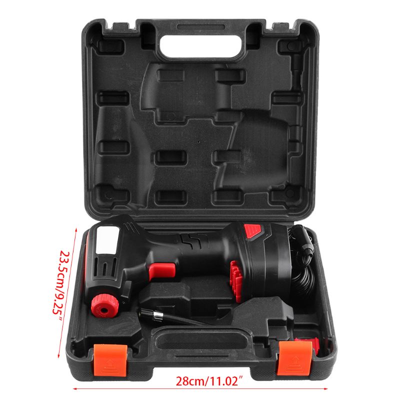 Portable Air Compressor Hawk Digital Car Pump Tyre... Grandado