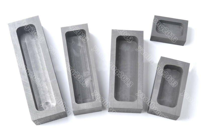 3.5oz-80oz grafit støbning ingot skimmel guld sølv smeltende støbning metal ovn