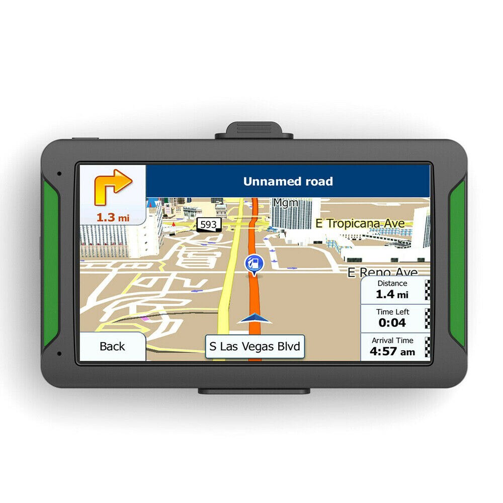7 inchtouch skärm 8gb bil gps navigering satt och av-in bluetooth wifi fm sändare flerspråkig karta över europa