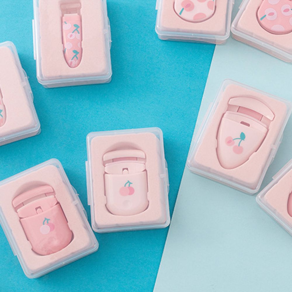 Mini recourbe-cils rose Portable, Clip pour recourber les faux cils, Extension, cosmétique, beauté, outils de maquillage, accessoires