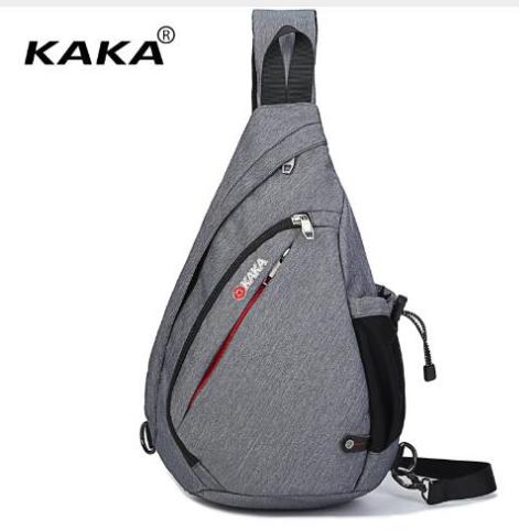Kaka merk heren messenger bags borsttas heren grote mannelijke schoudertas usb-oplaadbare crossbody tassen borsttas canvas voor heren