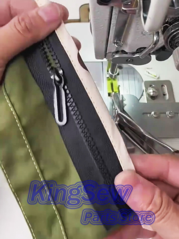 JUKI JACK BROTHER Industrial Sewing Machine Parts Double Plain Bias Binder Attachment Tape Straight Pocket Folder Right Angle