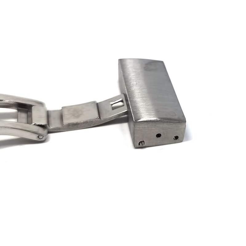 Horloge Vlinder Gesp Turtle Back Gesp Universele Oren Roestvrijstalen Band Fold Gesp Sluiting 18Mm 20Mm 22Mm