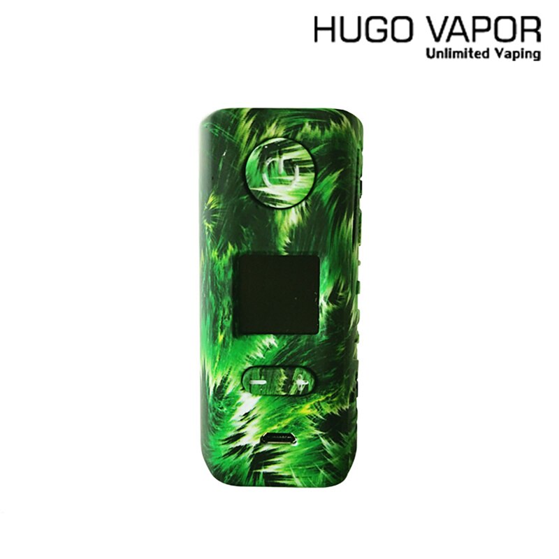 Hugo Vapor Rader Eco 200W Box Mod Powered by Dual 18650 Batteries 0.96"inch Square OLED Screen Diaplays vape mods 100% Original: 1