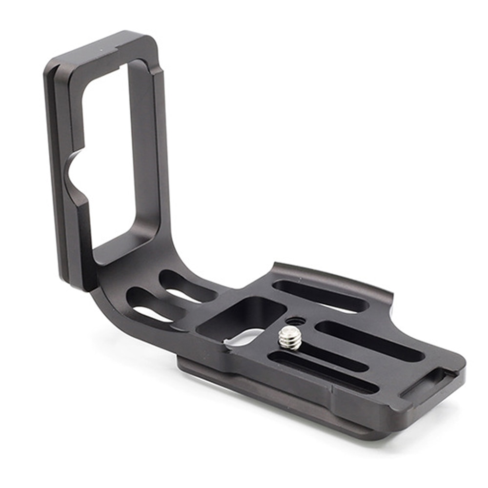 Jintu Black Metal Quick Release L-Plate Bracket Hand Grip Voor Nikon D800 D800E D810 Dslr Camera