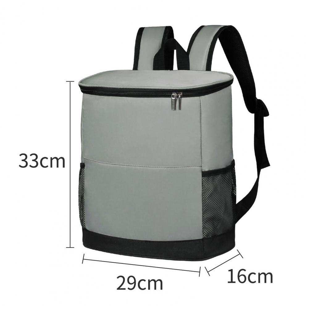 35L extra grote thermische voedselzak, rugzak, koeltas, koelkastdoos, vers houden van voedsel, levering, rugzak, geïsoleerde koeltas
