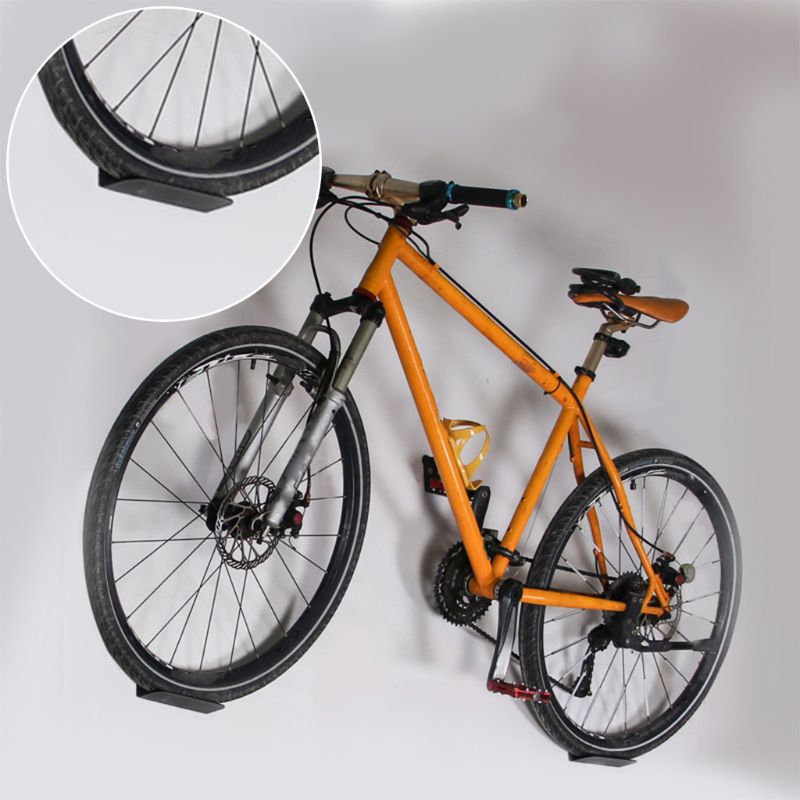 Cykelväggfäste cykelhållare förvaring horisontellt system cykelställ garage hängande cykelhållarfäste