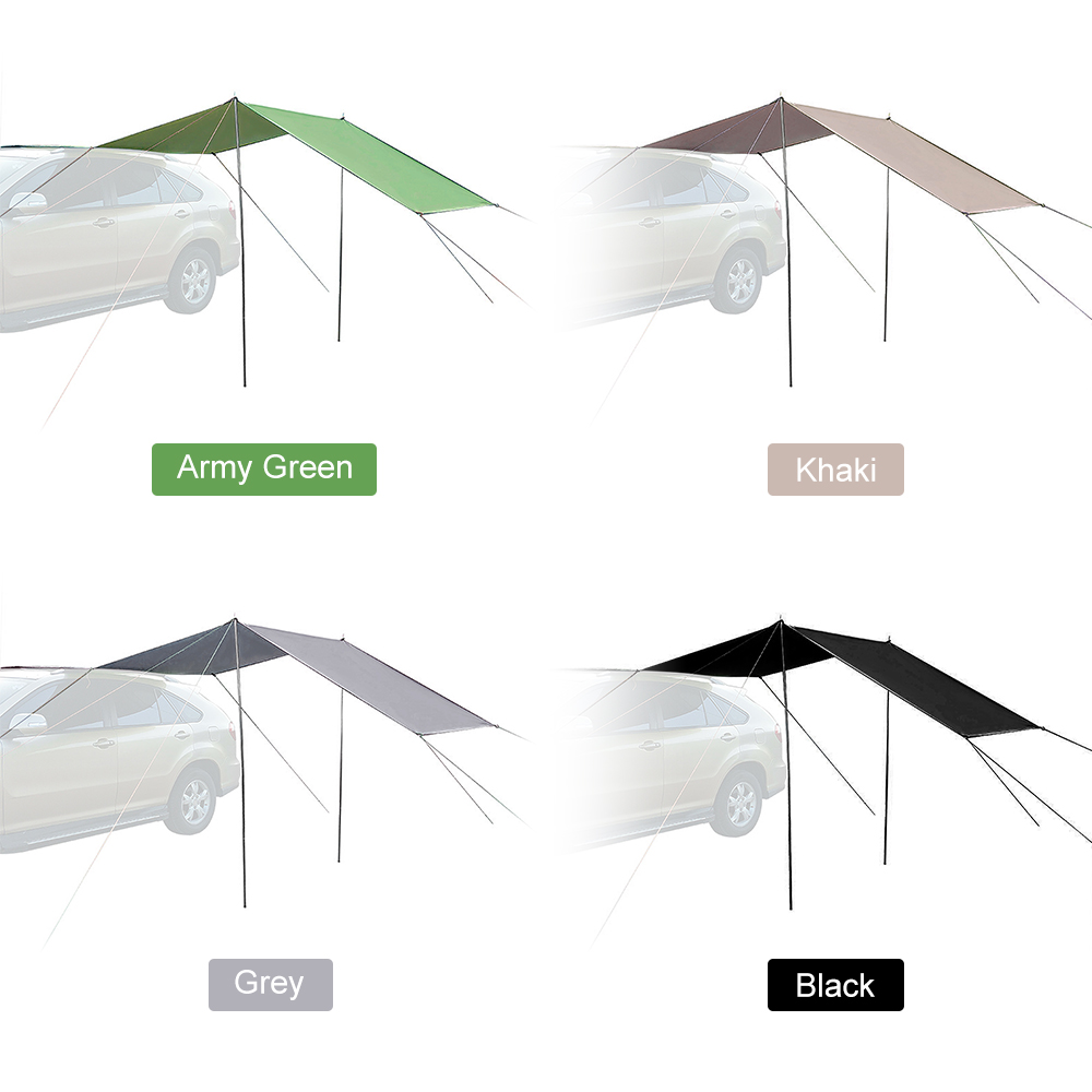 Auto Luifel Tent Dak Top Voor Suv Auto Outdoor Camping Reizen Strand Zonnescherm