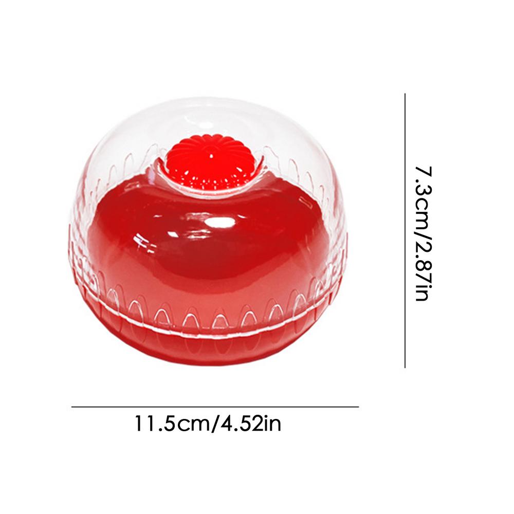 Food Fruit Vegetable Reusable Airtight Fresh Storage Storage Box with Lid for Fruits and Vegetables Easy to Clean Kitchen Gadget: Red