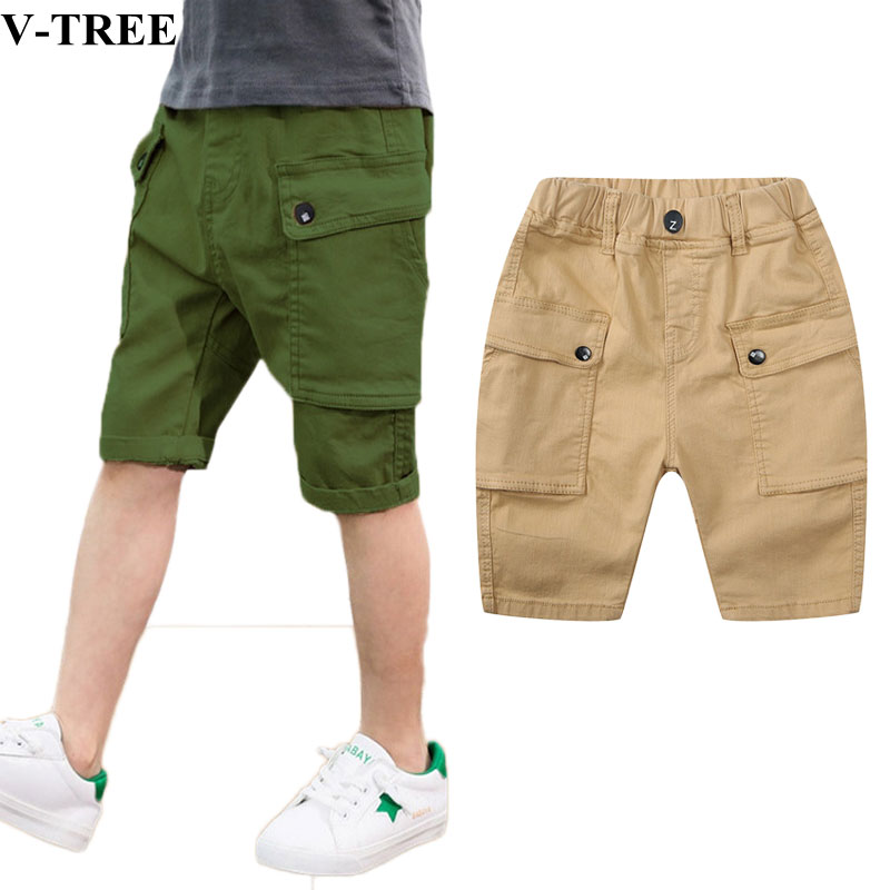 Sommar pojkar shorts bomull tonåringsbyxor fritidsbyxor för barn barn shorts skola baby sport shorts barn baggy byxor