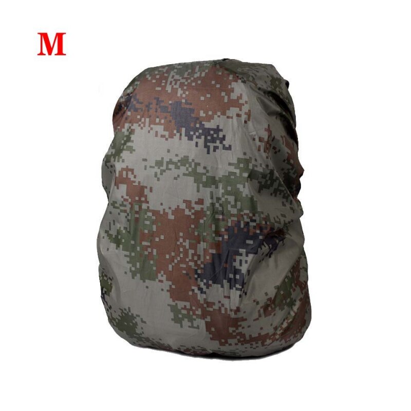 Camouflage Backpack Cover Dust-resistance Rucksack Waterproof Cover For Outdoor Camping Travel Hiking Climbing Bag