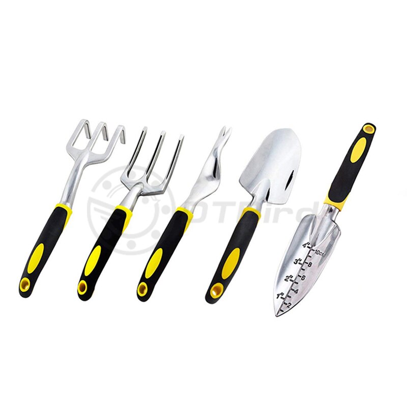3Pcs Mini Schop Hark Set Mini Tuin Gereedschap Bonsai Gereedschap Set Houten Handvat Metal Head Schop Voor Bloemen Ingemaakte planten DT6: G Style