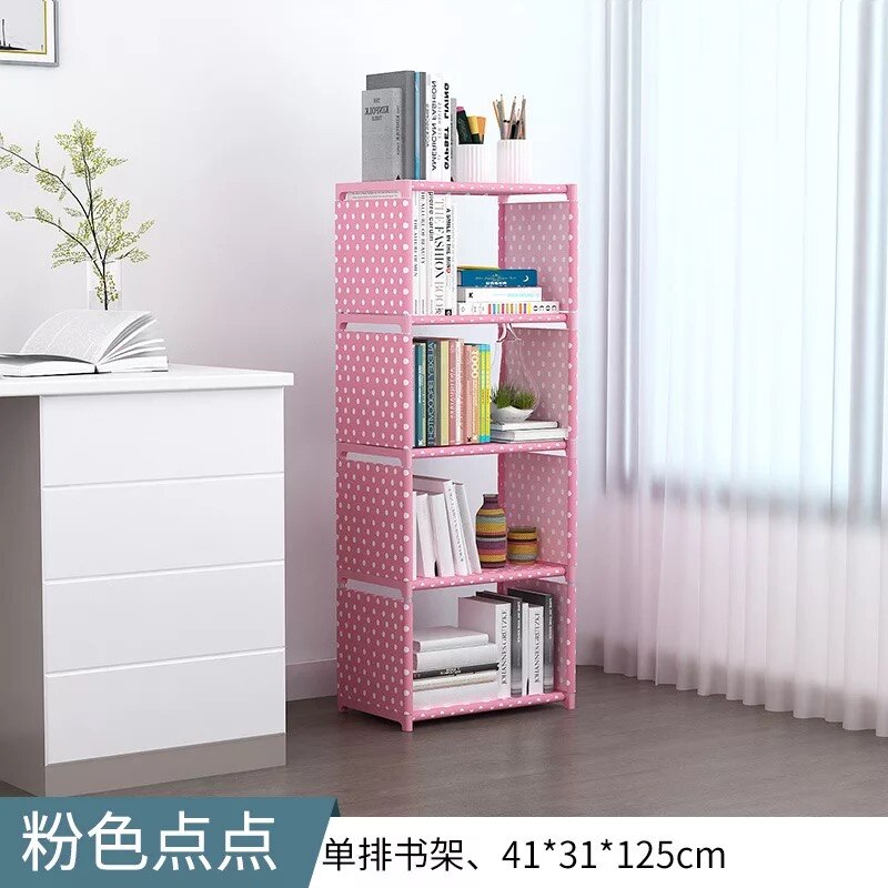 2/3/4 schicht Montiert Bücherregal Ecke Schrank Kleinigkeiten Buch Lagerung Organizer Einfach ziehen um Regal Bücherregal freundlicher Wohnkultur: 16