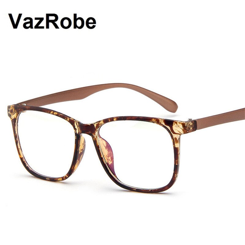 Vazrobe Computer Glasses Men Women Blue Light Glasses Man Anti Reflective Blocking ray from computer for Work Gaming Eye Protect: brown leopard