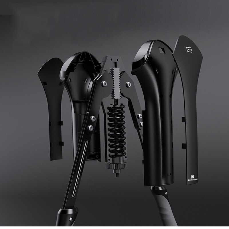 Adjustable LCD Display Power Twister Arm Exerciser Chest Expander Muscle Shoulder Arm Device Training Fitness Equipment