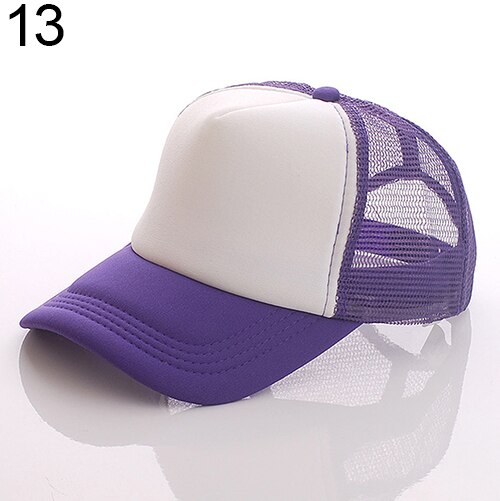 Unisex Trucker Cap Baseball Mesh Adjustable Hats