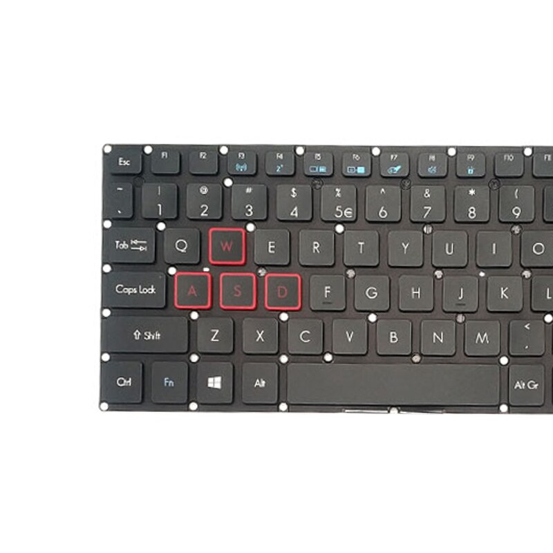 For Acer Nitro 5 AN515-51/52 AN515-53 N16C7 N17C1 Series Laptop Keyboard US Black With Backlit Without Frame