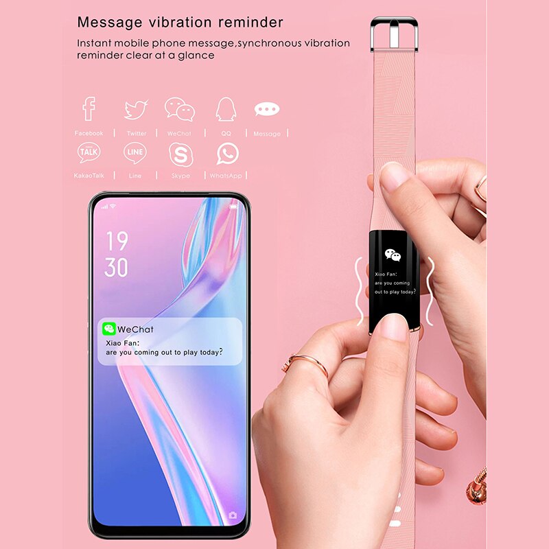 E98 Smart Watch Men Women Heart Rate Monitoring Support SMS Call Reminder Waterproof Activity Tracker Smart Band for IOS Android