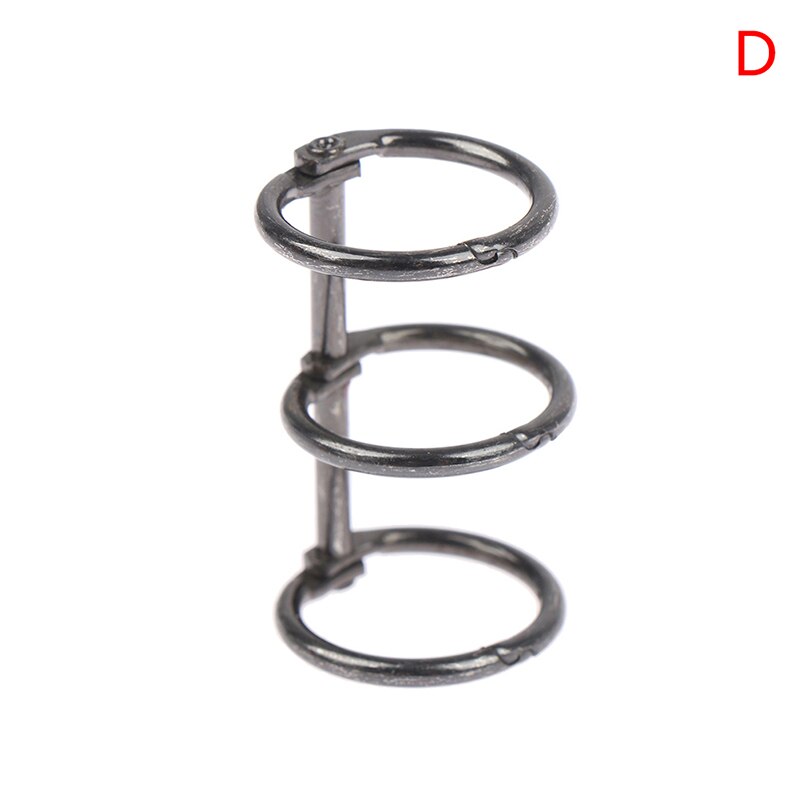 Notebook Binder Calendar Binding Iron Ring Office Supplies: D