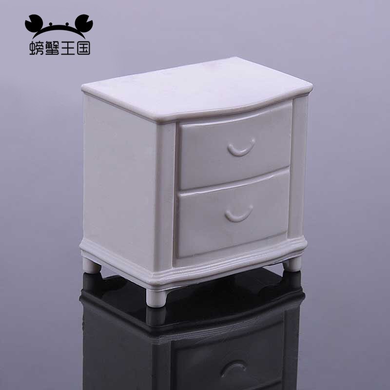 6 pcs 1:20 1:25 1:30 1:50 Nachtkastje Kast Model Decoratieve Miniatuur Meubilair Model Woonkamer Nachtkastje Speelgoed