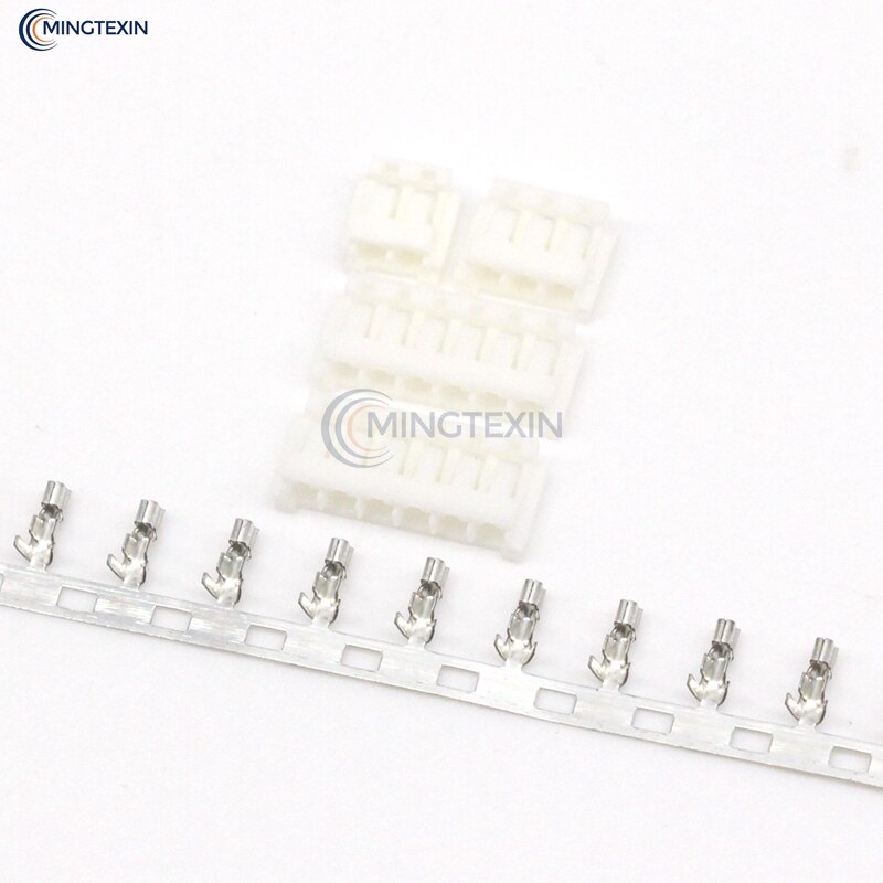 10set EH 2.5mm Pitch Connector Straight /Curved pin header Socket +Housing+Terminals Replacement of jst Wire-to-Board 2P345-12P