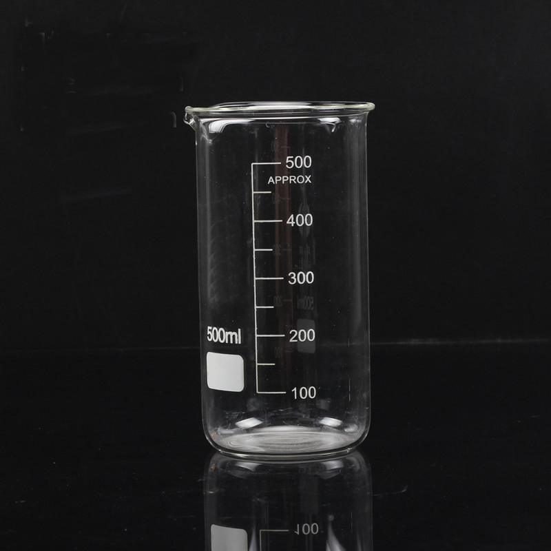 LINYEYUE 1000mL Glass Beaker Tall Form Borosilicate Glass high temperature resistance Measuring Cup Beaker Laboratory Equipment