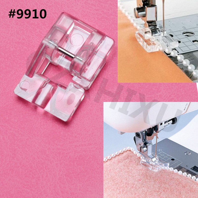 Elastische Koord Band Stof Stretch Binnenlandse Naaimachine Part Accessoires Voet Presser #9907-6 7YJ26-2: 9910