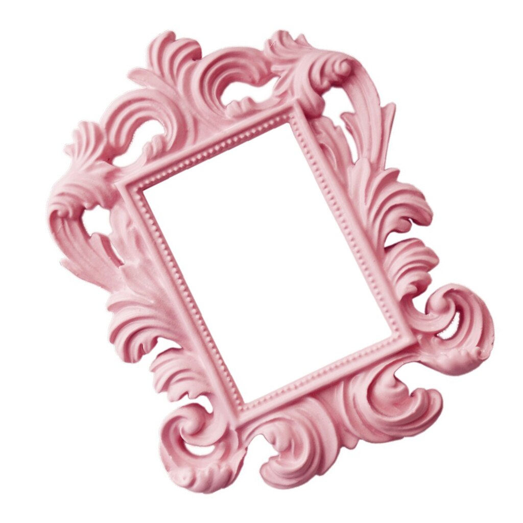 Barokke Frame Roze Kijkgaatje Fotolijst Photoprint Wedding Supply Trouwbedankjes Photo Prop Ornamenten Home Decor Deur