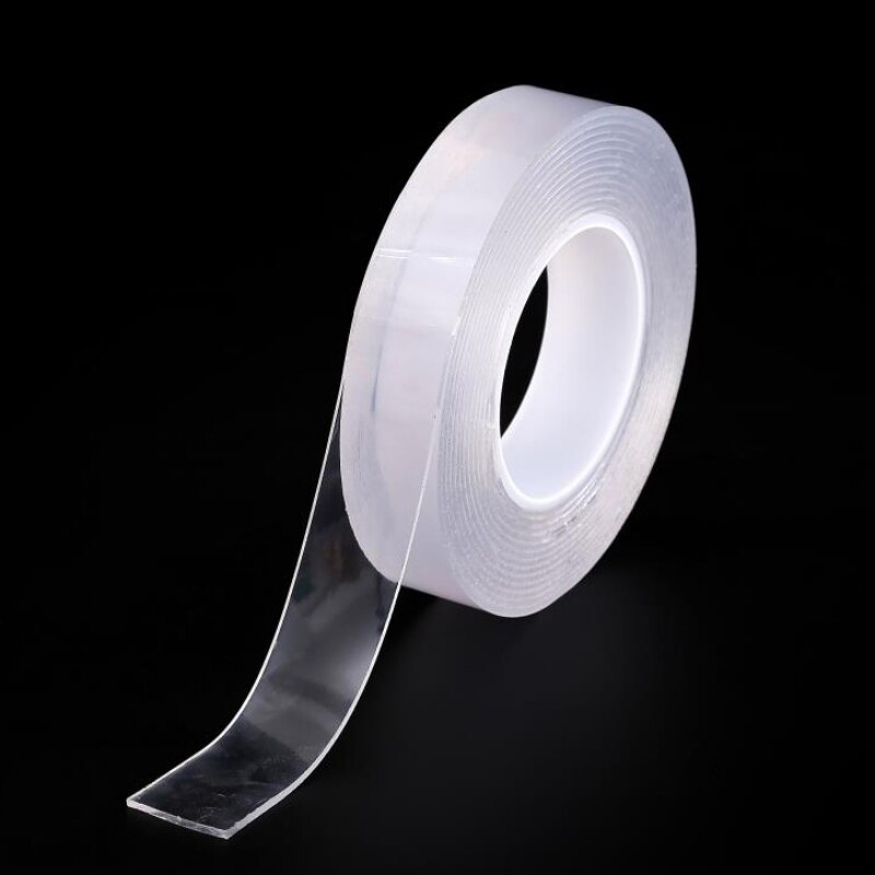 Clear Multifunctionele Nano Tape Traceless Wasbare Adhesive Gel Pads Dubbelzijdig Antislip Verwijderbare Sticky Strips