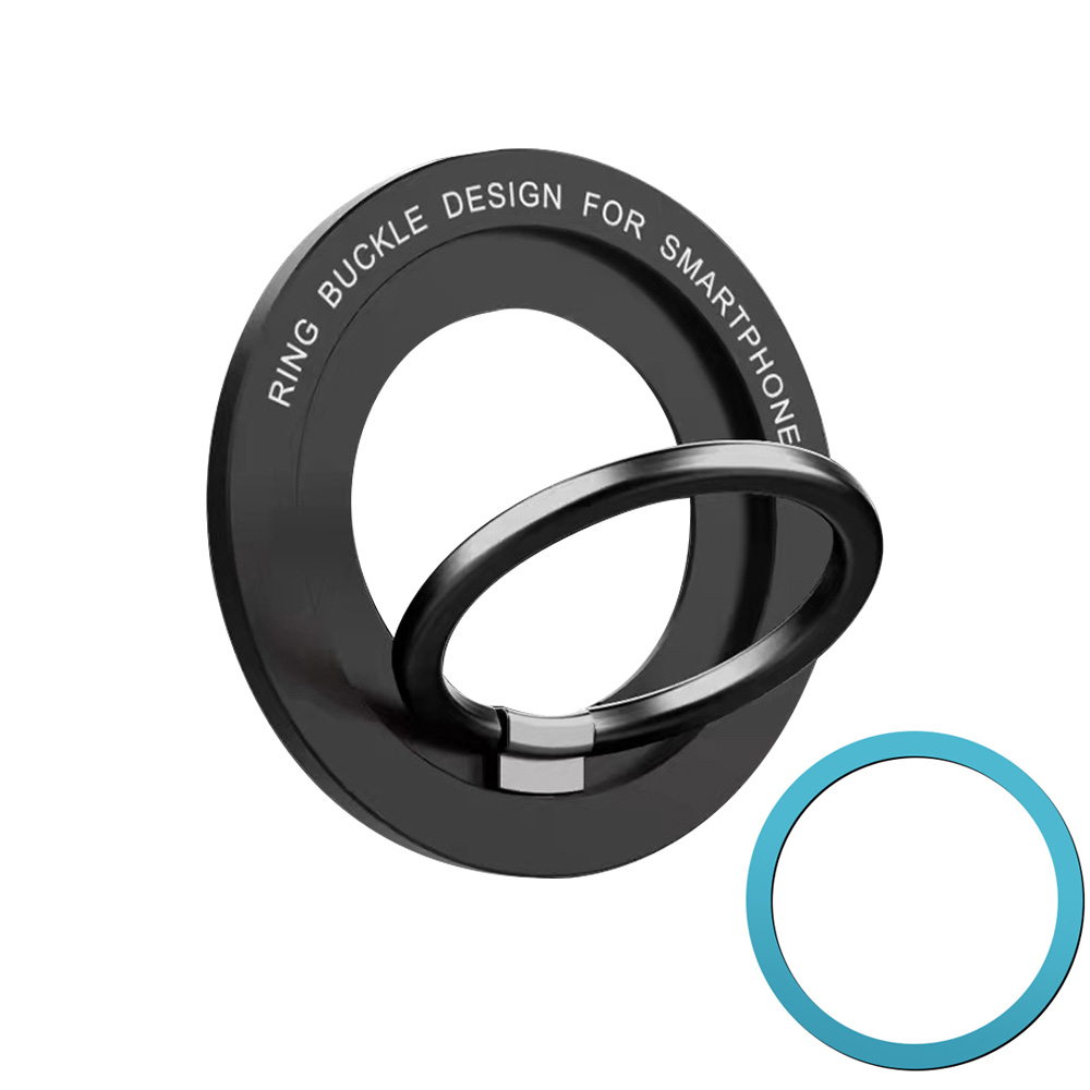ANMONE-soporte magnético para anillo de teléfono móvil, Compatible con iPhone 12 13 14 Series, soporte de agarre extraíble para teléfono móvil MagSafe: Blanco