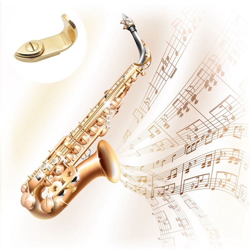 Saxofoon duimsteun metalen saxofoon duimhaak rust steun
