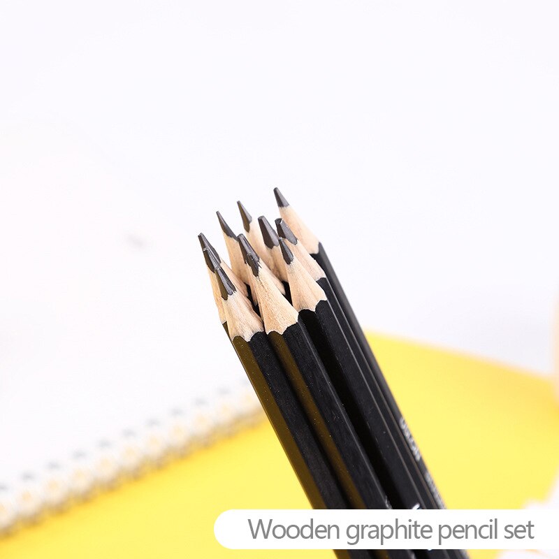 2h-8b tegneblyanter sæt penneholder forlænger viskelæder kunst & skole skitse blyant brevpapir kunst kits