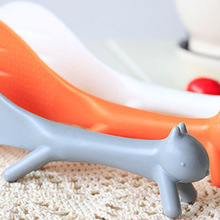 Kitchen Tool Korean Cute Lovely Kitchen Supplie Squirrel Shaped Ladle Non Stick Rice Paddle Meal Spoon Special LadlesF96