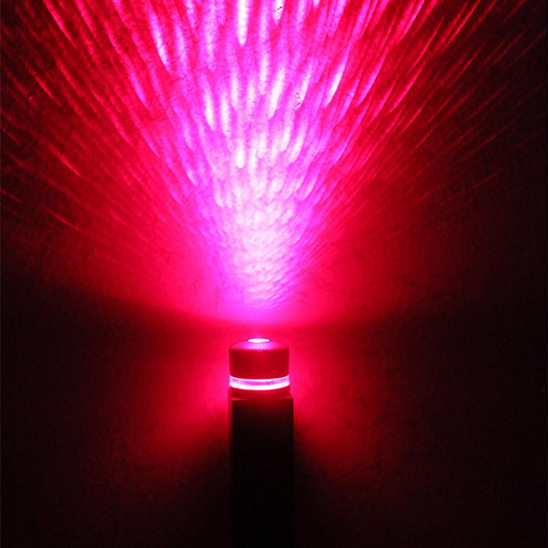 Universal Mini USB Plug LED Car Roof Star Night Lights Projector Light Interior Ambient Atmosphere Galaxy Lamp Decoration Light