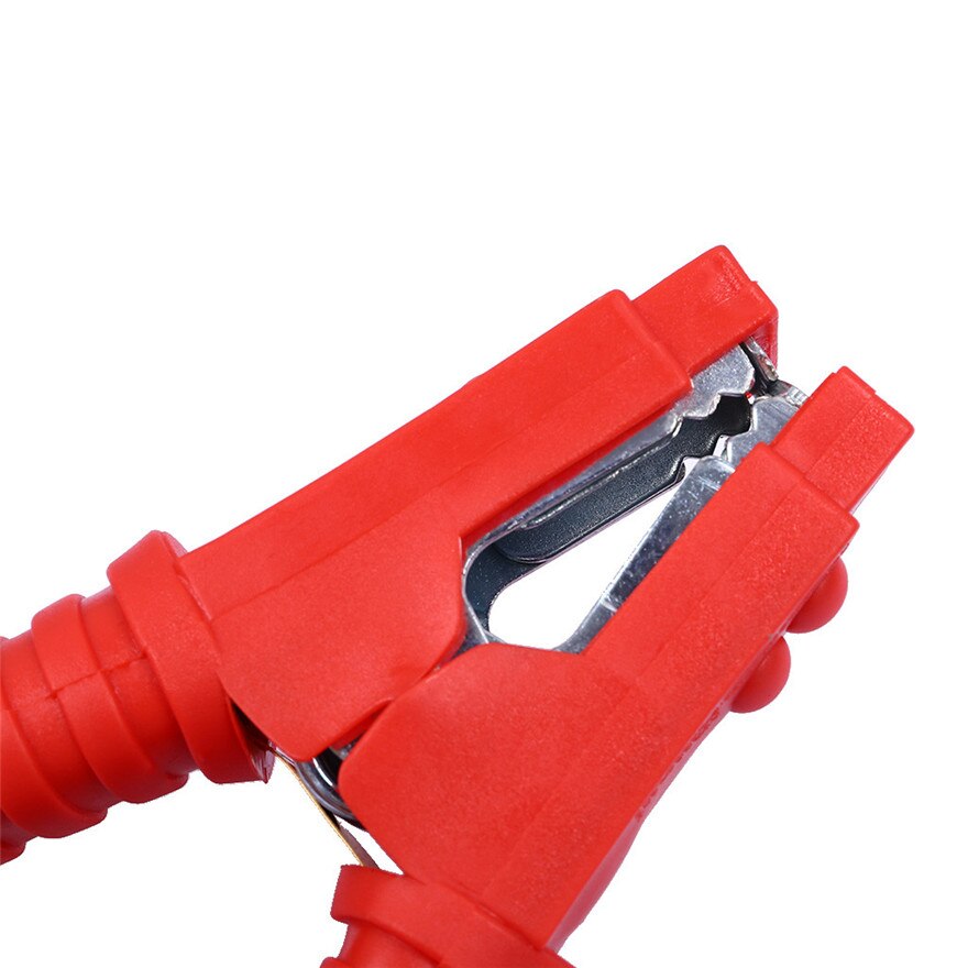 2pcs 600A Battery Clips Booster Test Clamps For Car Battery Cable Starter RD/BK Durable Practical Item l0507