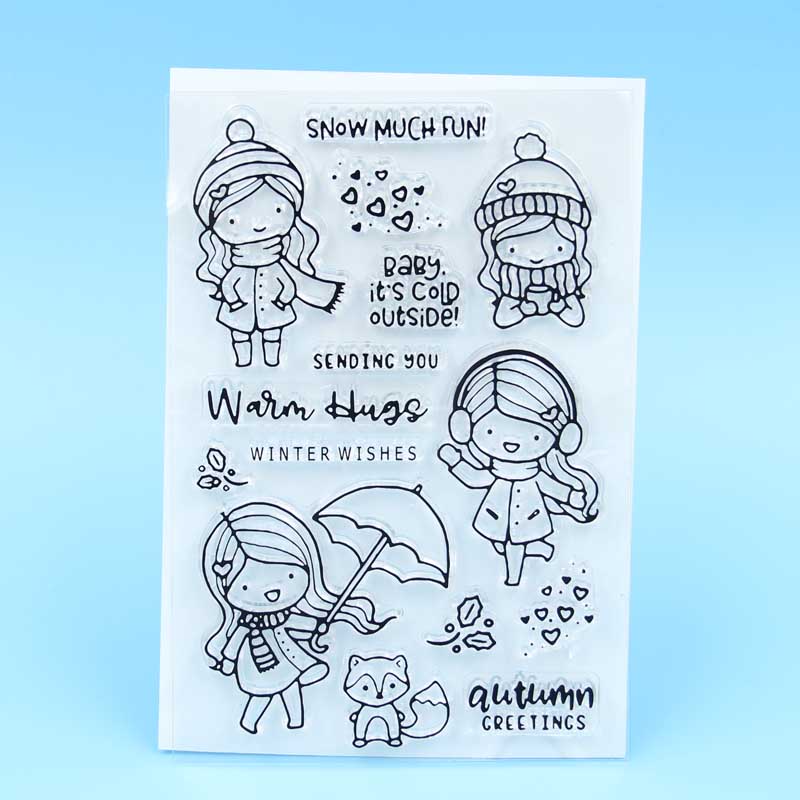Timbre clair Transparent pour bricolage | scrapbooking/fabrication de cartes, A321,