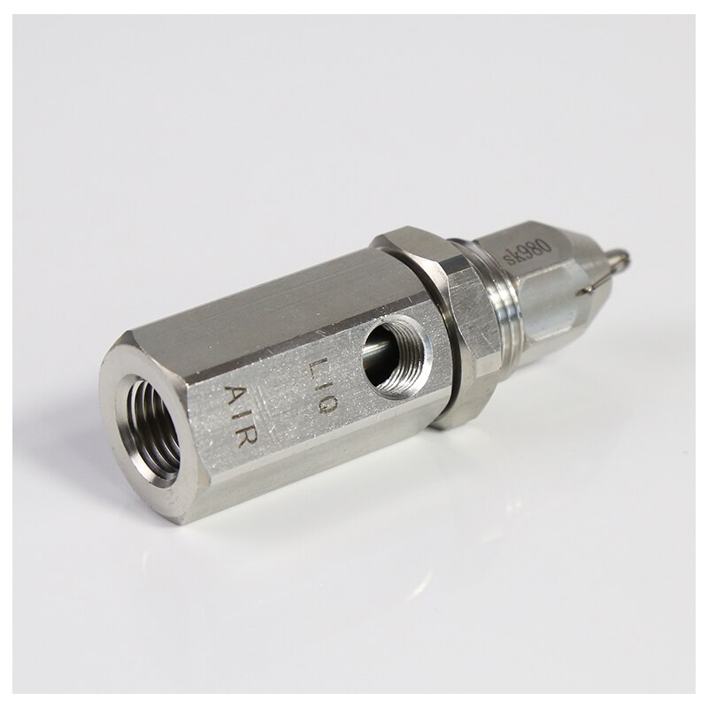 Luft Zerstäuber Düse Trockene Nebel Super feinen nebel Ultraschall Düse Einstellbar pneumatische Luft zerstäubung düse