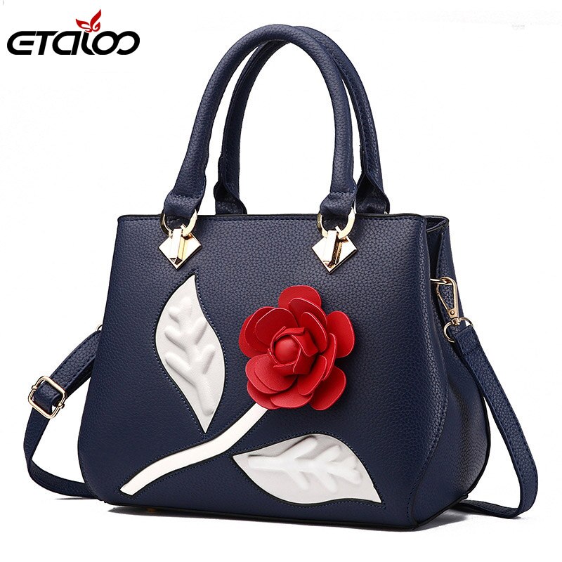 2022 damen-lederhandtaschen, süße damenhandtaschen, schultertaschen, umhängetaschen, pu-lederklappe, einzelner reißverschluss, weich