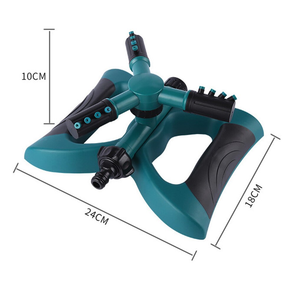 360 Degree Rotating Sprinkler Irrigation Sprayer Adjustable Spraying Angle And Distance Gardening Tools for Garden Lawn Yard