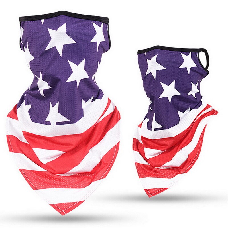 3D Animal Print Unisex Hiking Scarves Headwear Ear Hook Face Scarf Rave Bandana Neck Gaiter Tube Headband For Women Men: 9