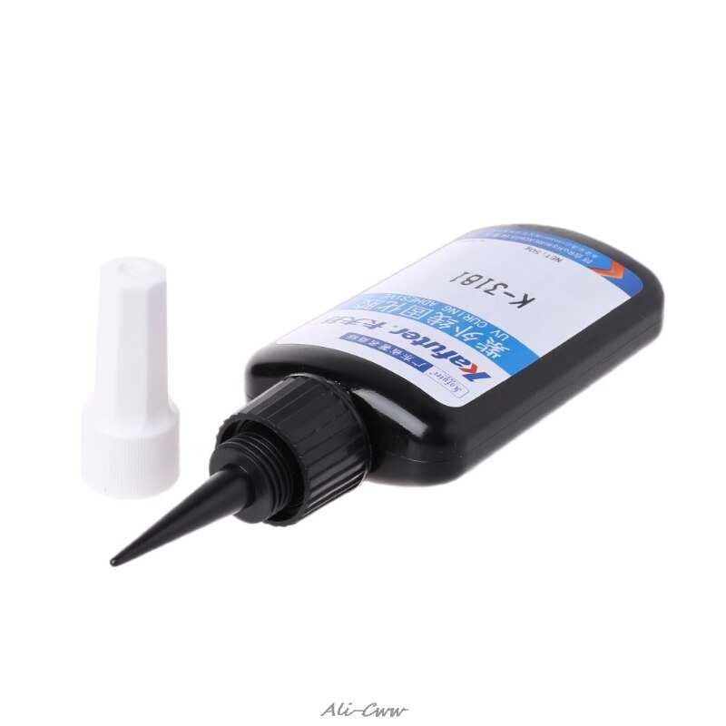 Cafuter – adhésif à lumière UV, forte liaison pour verre métallique, colle de traitement A813, K-3181