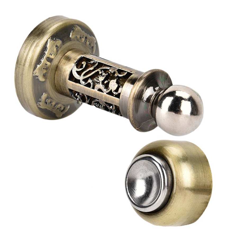 Zinklegering Sterke Magnetische Deur Stop Stopper Antieke Deur Floor Zuig Holder Catch