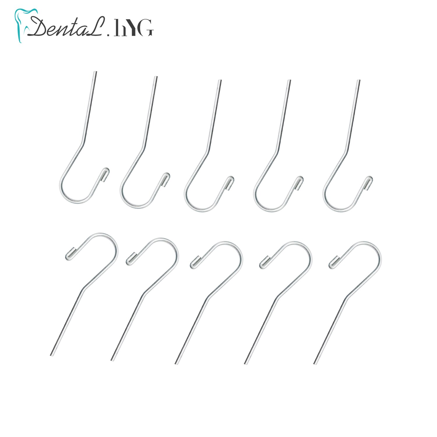 10Pcs Lip Haak Tandheelkundige Instrumenten Voor Specht Voor Vdw Voor Dentsply Voor Morita Apex Locator Tanden Whitening Tandheelkunde Instrument