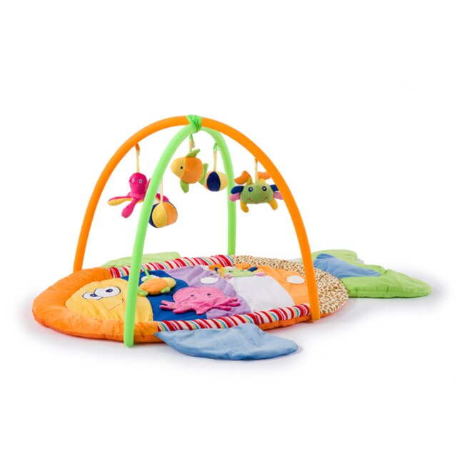 Baby Activiteit Gym Play Gym Activiteit Hek Speelgoed Baby Rammelaar Dikker Activiteit Wakker Mateducation Kruipen Spel Deken: 8