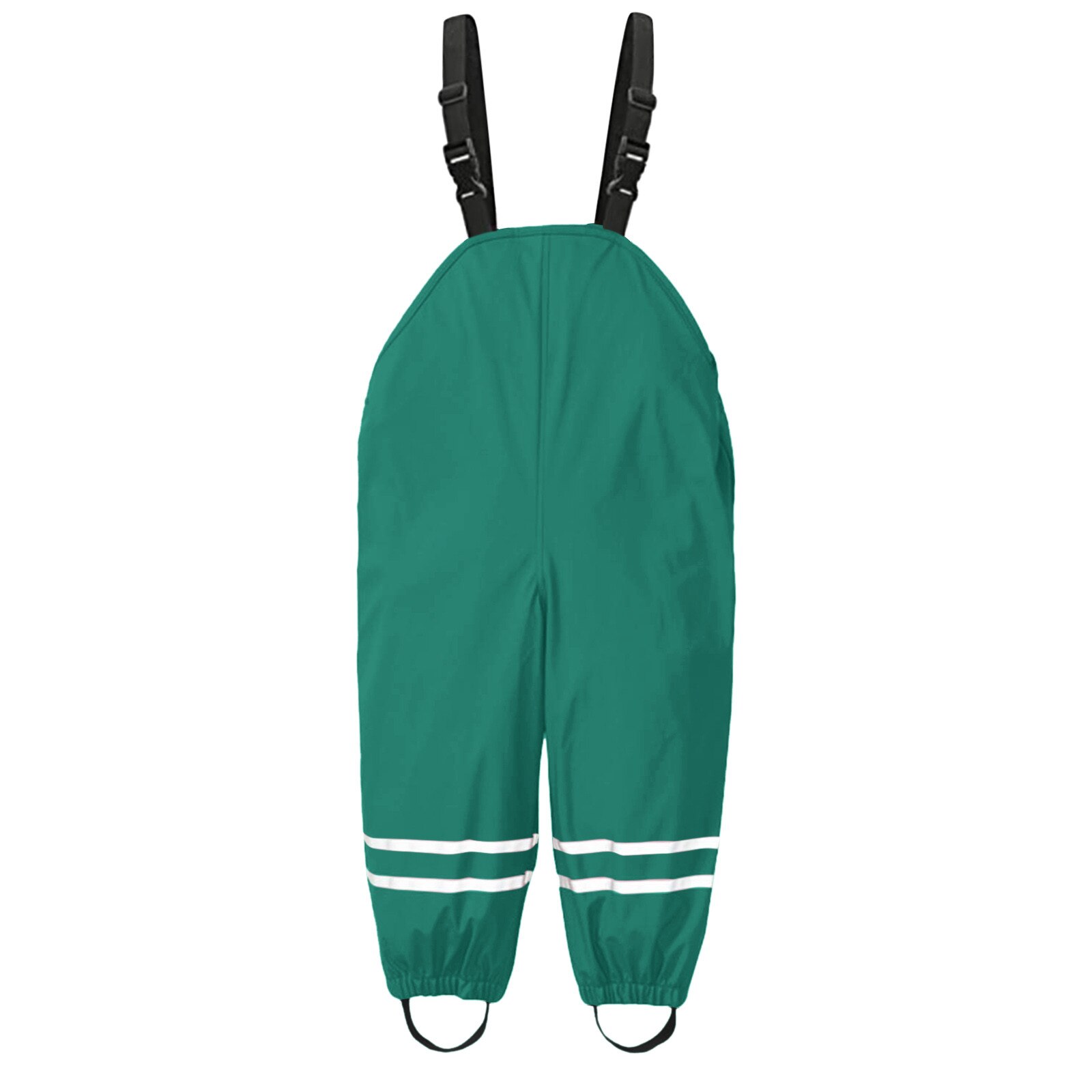 Regenlatzhosen für jungen und mädchen, winddicht, wasserdicht, schlammanzug, wasserdichte regenhosen, kinderoberbekleidung, kinderoutfits: Grün / 3-4 jahre
